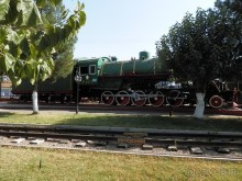 Музей паровозов в Ташкенте