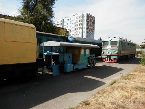 Музей паровозов в Ташкенте