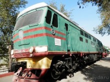 Музей паровозов в Ташкенте