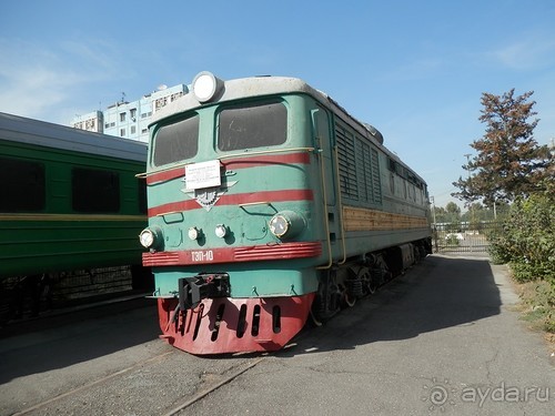 Музей паровозов в Ташкенте