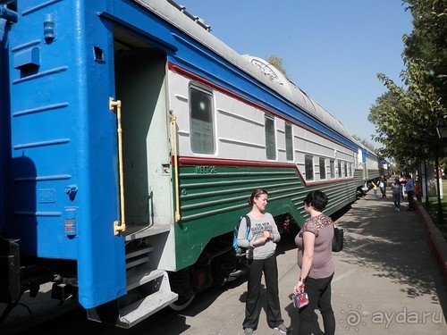 Музей паровозов в Ташкенте