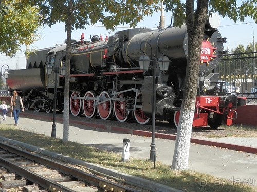 Музей паровозов в Ташкенте