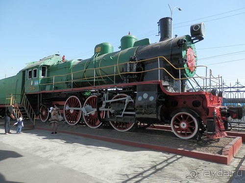 Музей паровозов в Ташкенте