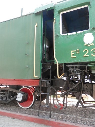 Музей паровозов в Ташкенте