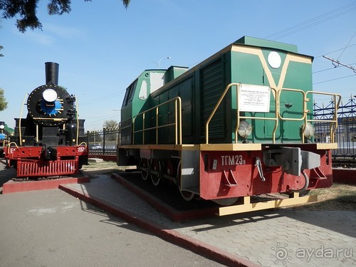 Музей паровозов в Ташкенте