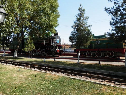 Музей паровозов в Ташкенте