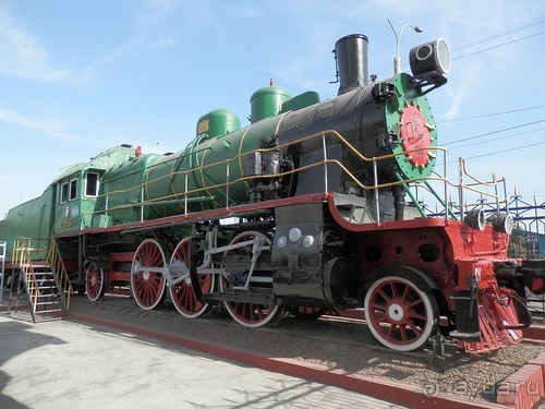 Музей паровозов в Ташкенте