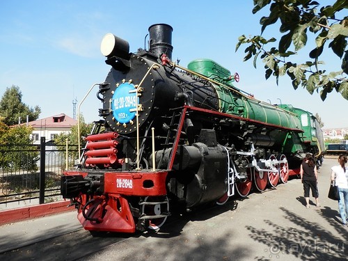 Музей паровозов в Ташкенте