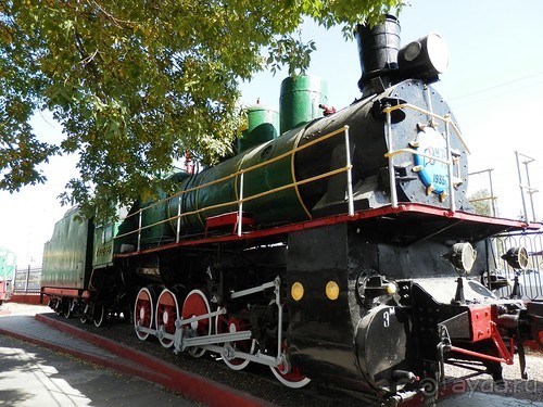 Музей паровозов в Ташкенте