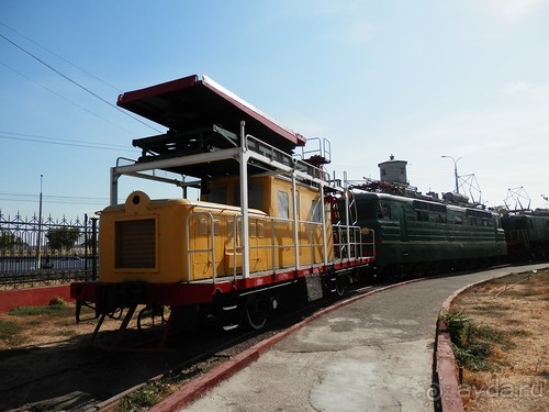 Музей паровозов в Ташкенте