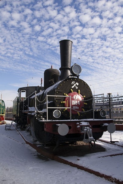 Музей паровозов в Ташкенте