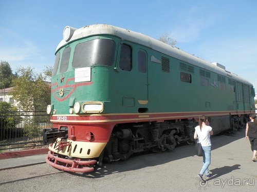 Музей паровозов в Ташкенте