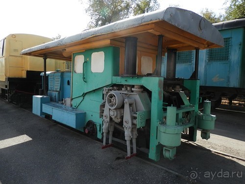 Музей паровозов в Ташкенте