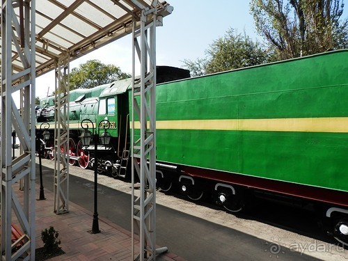 Музей паровозов в Ташкенте