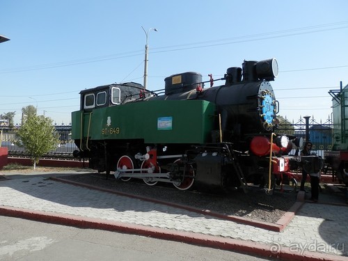 Музей паровозов в Ташкенте