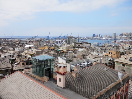 Генуя - дворцы и панорама