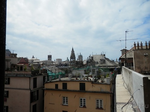 Генуя - дворцы и панорама