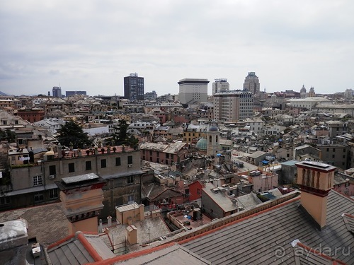 Генуя - дворцы и панорама