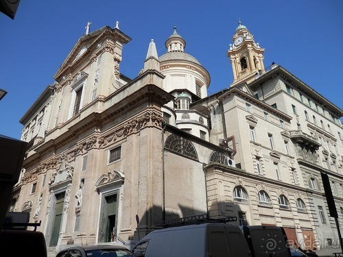 Генуя - дворцы и панорама