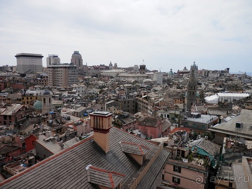 Генуя - дворцы и панорама