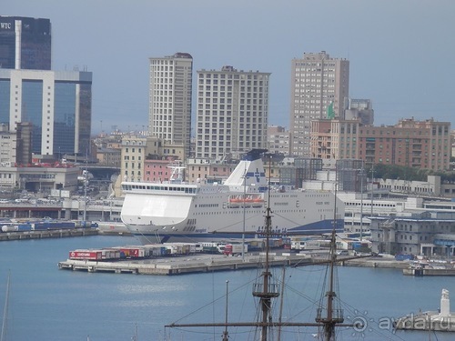 Генуя - дворцы и панорама