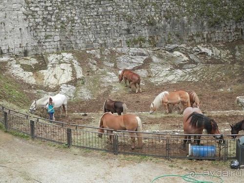 Замок в Брешиа и немного по городу