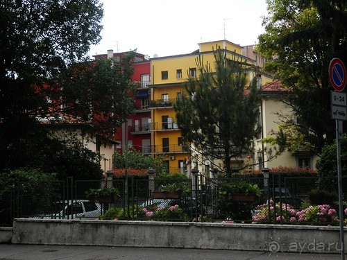 Замок в Брешиа и немного по городу