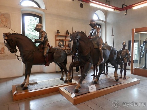 Замок в Брешиа и немного по городу