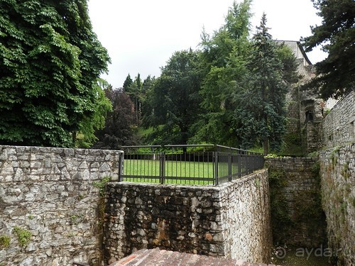 Замок в Брешиа и немного по городу