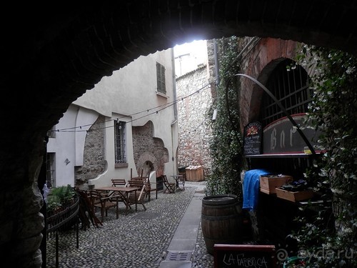 Замок в Брешиа и немного по городу