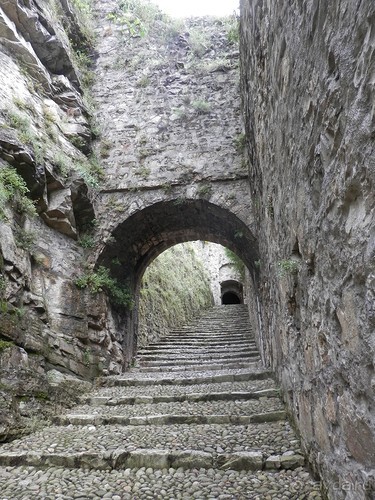 Замок в Брешиа и немного по городу