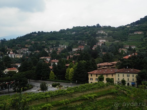 Замок в Брешиа и немного по городу