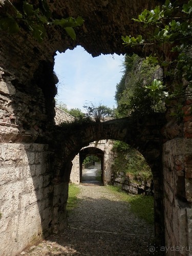 Замок в Брешиа и немного по городу