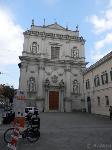 Замок в Брешиа и немного по городу