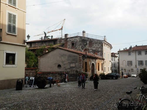 Замок в Брешиа и немного по городу