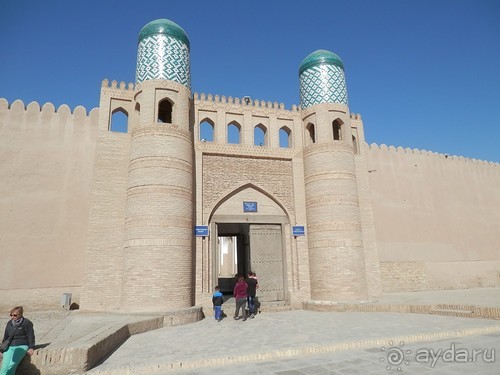 Хива - начинаем экскурсию