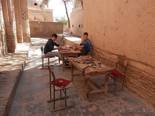 Хива - начинаем экскурсию