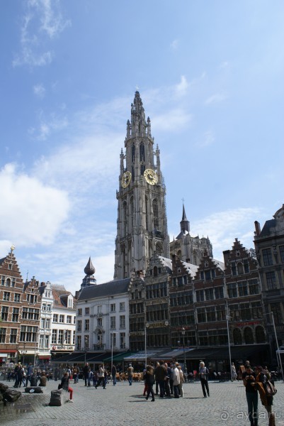 История путешествия. Бельгия и Голландия. Антверпен. Ч.1