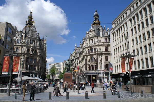 История путешествия. Бельгия и Голландия. Антверпен. Ч.1