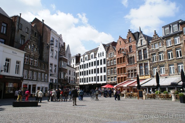 История путешествия. Бельгия и Голландия. Антверпен. Ч.1