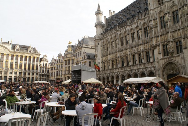 История путешествия. Бельгия и Голландия. Брюссель.