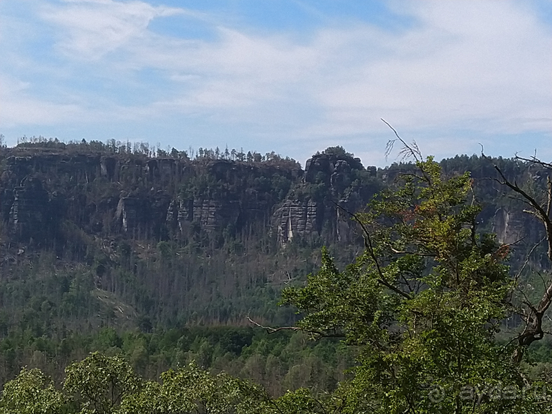 Дрезден, Германия. Саксонская Швейцария – курорт Бад-Шандоу.