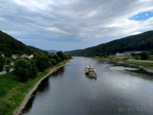 Дрезден, Германия. Саксонская Швейцария – курорт Бад-Шандоу.