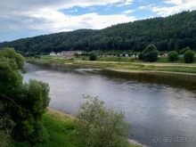 Дрезден, Германия. Саксонская Швейцария – курорт Бад-Шандоу.