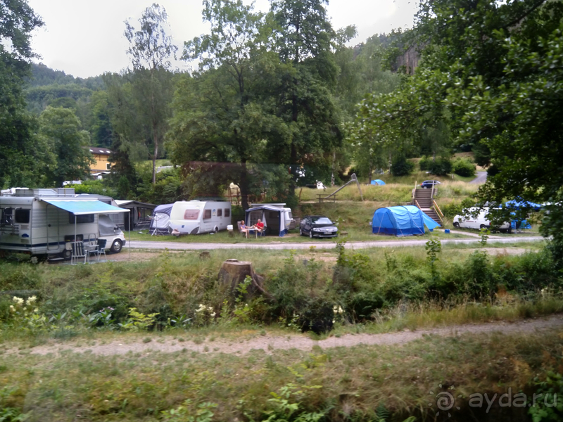 Дрезден, Германия. Саксонская Швейцария – курорт Бад-Шандоу.