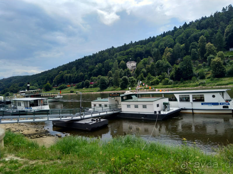 Дрезден, Германия. Саксонская Швейцария – курорт Бад-Шандоу.