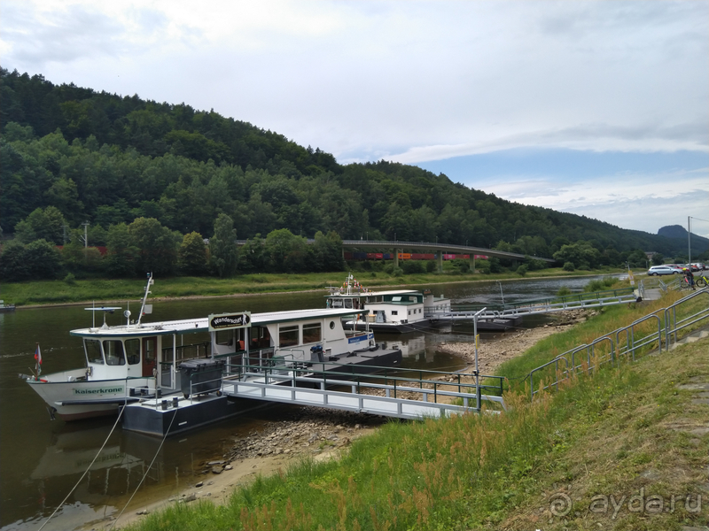 Дрезден, Германия. Саксонская Швейцария – курорт Бад-Шандоу.