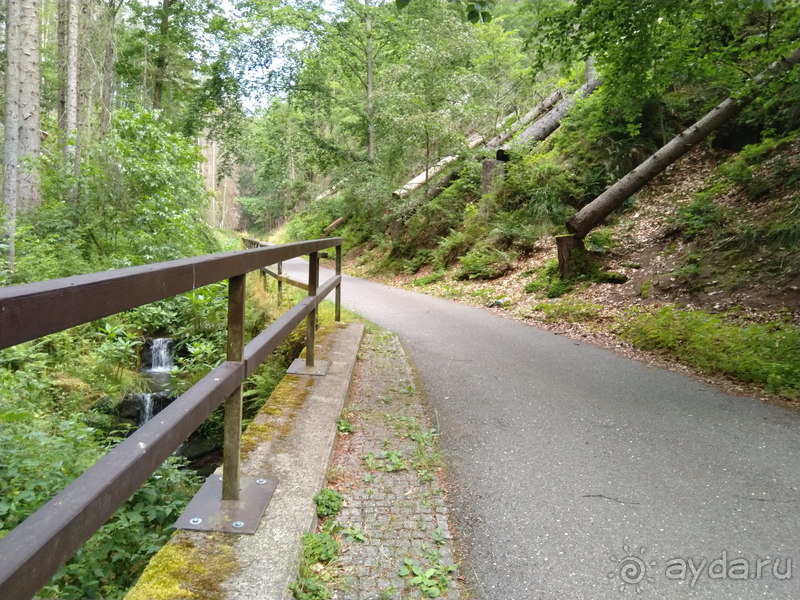 Дрезден, Германия. Саксонская Швейцария – курорт Бад-Шандоу.