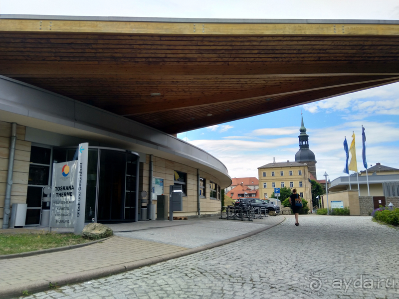 Дрезден, Германия. Саксонская Швейцария – курорт Бад-Шандоу.