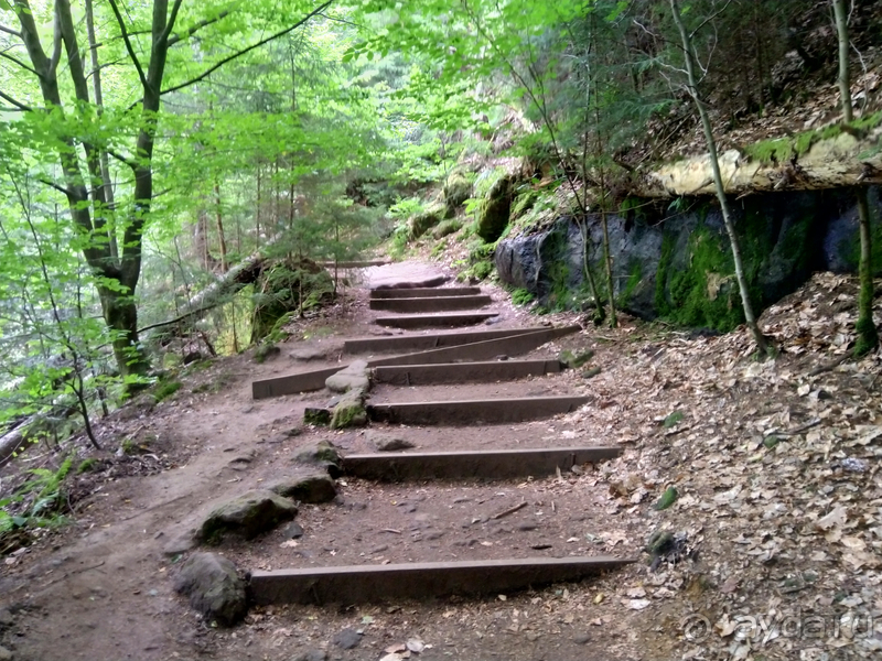 Дрезден, Германия. Саксонская Швейцария – курорт Бад-Шандоу.